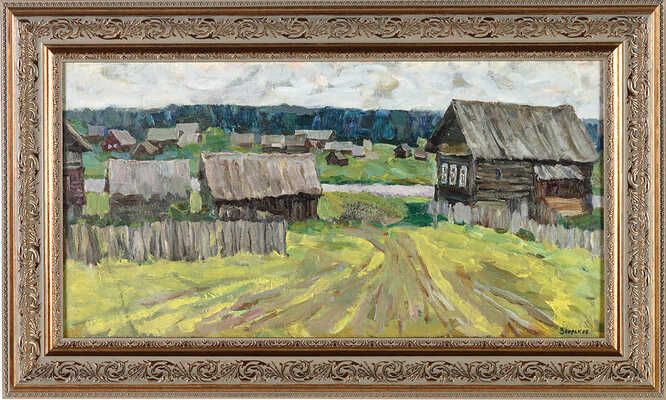 Зверьков Ефрем Иванович. Северная деревня. Каргополь. Архангельская область